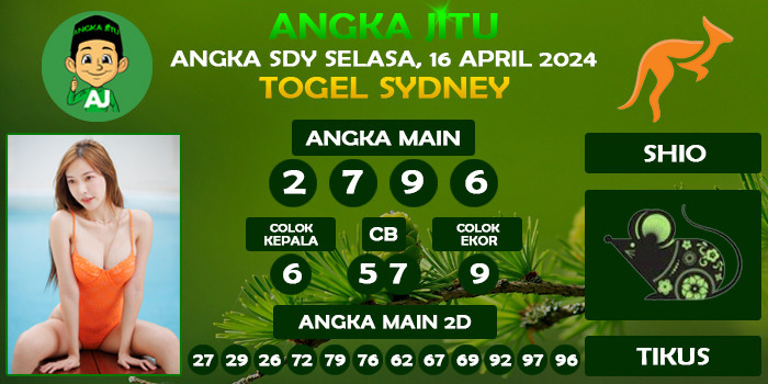 Prediksi Angka Jitu Sdy Selasa 16 April 2024