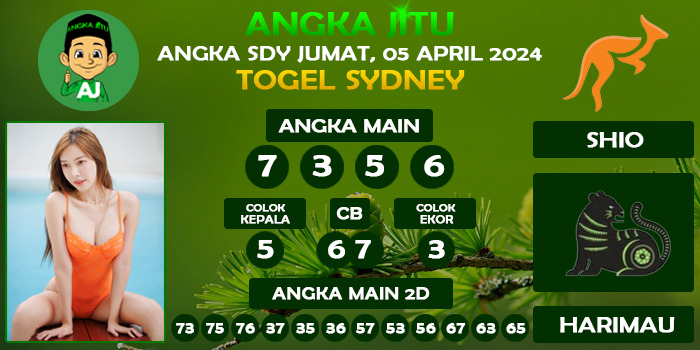 Prediksi Angka Jitu Sdy Jumat 05 April 2024