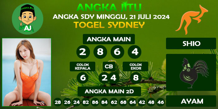 Prediksi Angka Jitu Sdy Minggu 21 Juli 2024