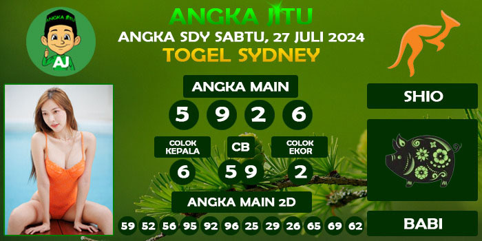 Prediksi Angka Jitu Sdy Sabtu 27 Juli 2024