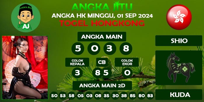 Prediksi Angka Jitu Hk Minggu 01 September 2024