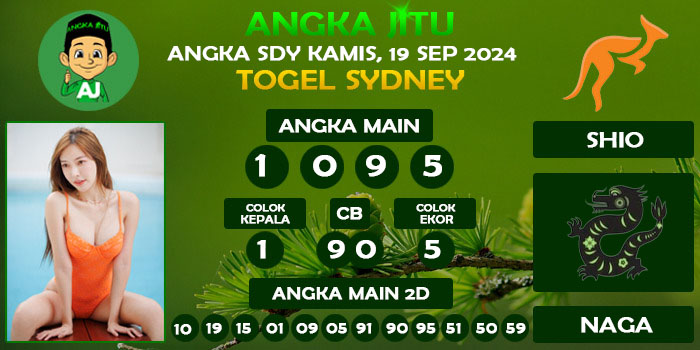 Prediksi Angka Jitu Sdy Kamis 19 September 2024