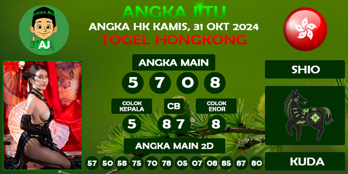 Prediksi Angka Jitu Hk Kamis 31 Oktober 2024