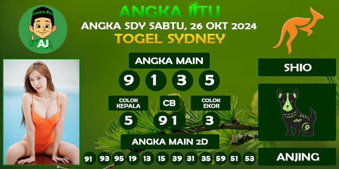 Prediksi Angka Jitu Sdy Sabtu 26 Oktober 2024