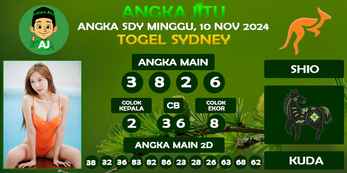 Prediksi Angka Jitu Sdy Minggu 10 November 2024