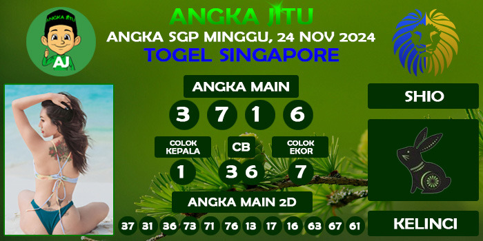 Prediksi Angka Jitu Sgp Minggu 24 November 2024