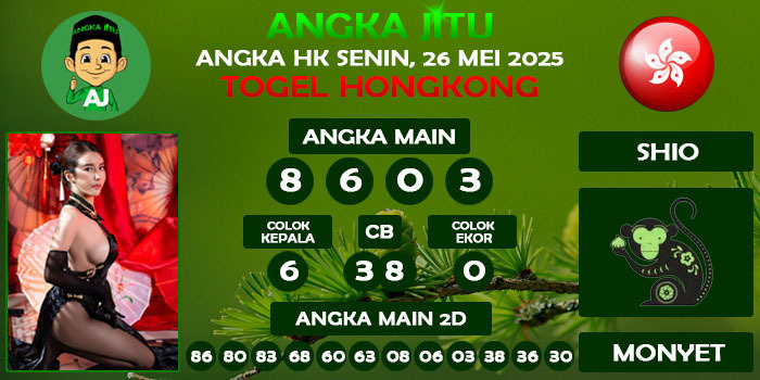 Prediksi Angka Jitu Hk Senin 26 Mei 2025