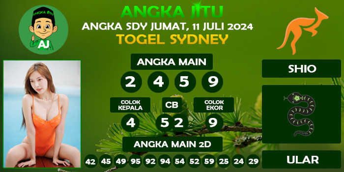 Prediksi Angka Jitu Sdy Jumat 11 Juli 2025