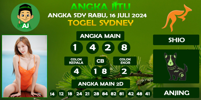 Prediksi Angka Jitu Sdy Rabu 16 Juli 2025
