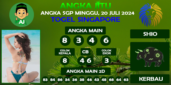 Prediksi Angka Jitu Sgp Minggu 20 Juli 2025