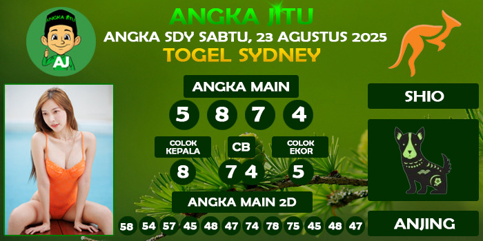 Prediksi Angka Jitu Sdy Sabtu 23 Agustus 2025