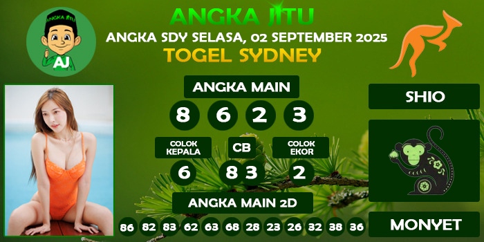 Prediksi Angka Jitu Sdy Selasa 02 September 2025