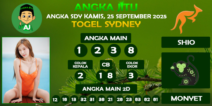Prediksi Angka Jitu Sdy Kamis 25 September 2025