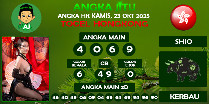 Prediksi Angka Jitu Hk Kamis 23 Oktober 2025