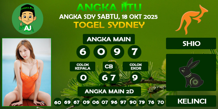 Prediksi Angka Jitu Sdy Sabtu 18 Oktober 2025