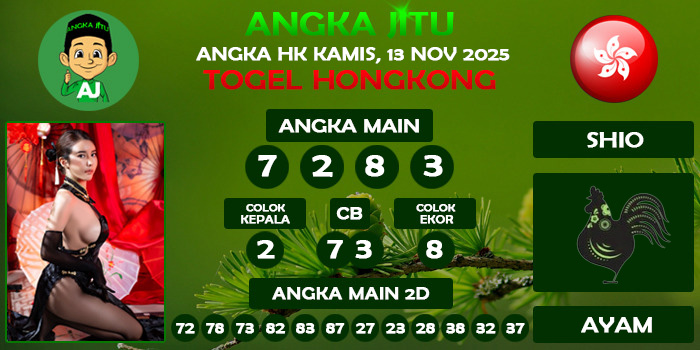 Prediksi Angka Jitu Hk Kamis 13 November 2025