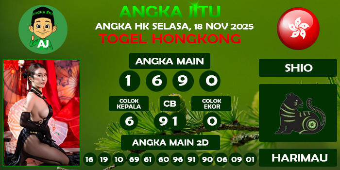 Prediksi Angka Jitu Hk Selasa 18 November 2025