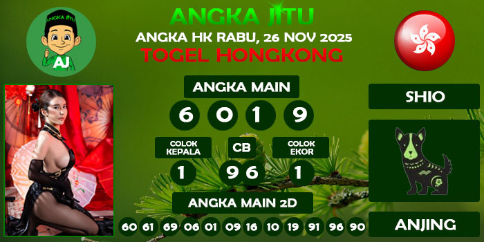 Prediksi Angka Jitu Hk Rabu 26 November 2025