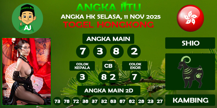 Prediksi Angka Jitu Hk Selasa 11 November 2025