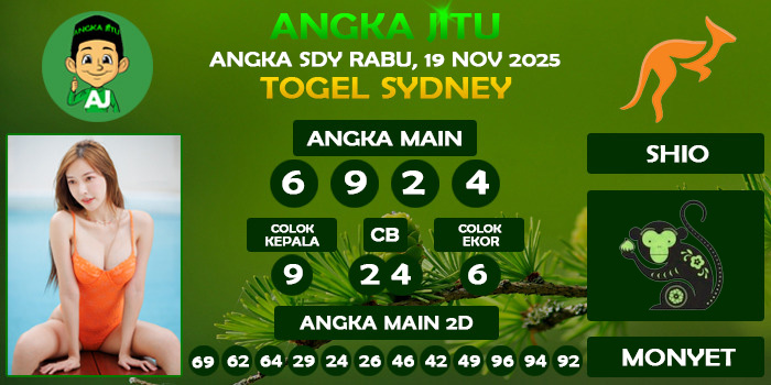Prediksi Angka Jitu Sdy Rabu 19 November 2025