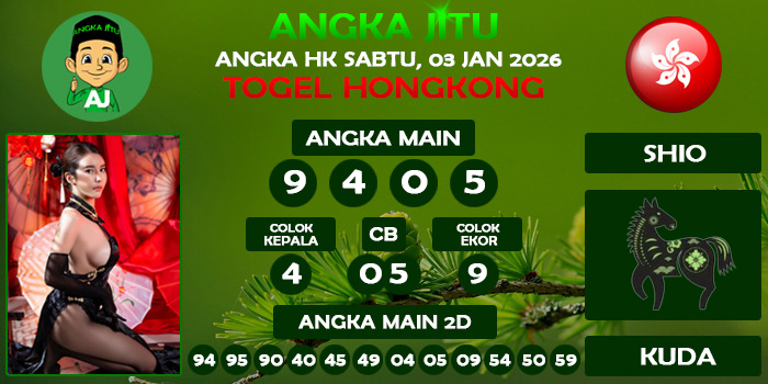 Prediksi Angka Jitu Hk Sabtu 03 Januari 2026