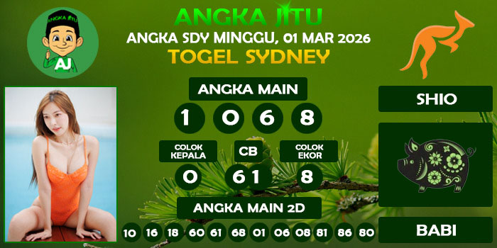 Prediksi Angka Jitu Sdy Minggu 01 Maret 2026