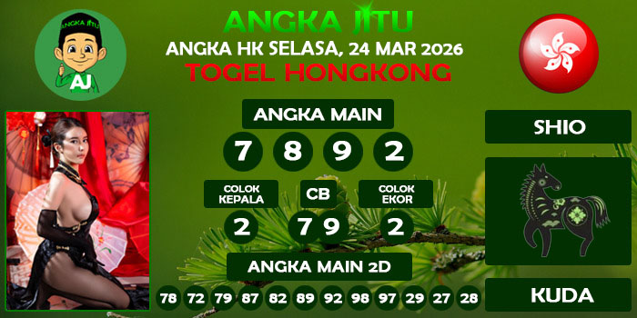 Prediksi Angka Jitu Hk Selasa 24 Maret 2026